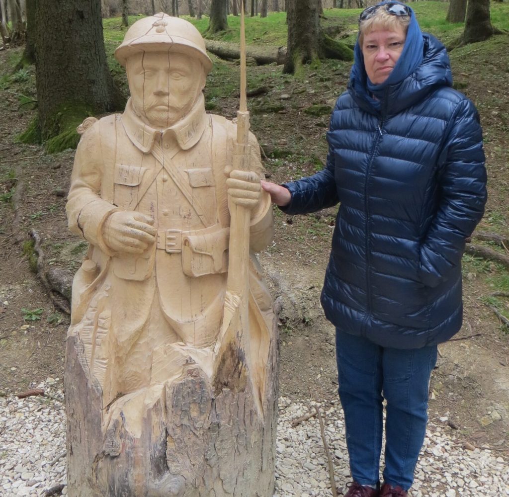 Carved Memorial Tree